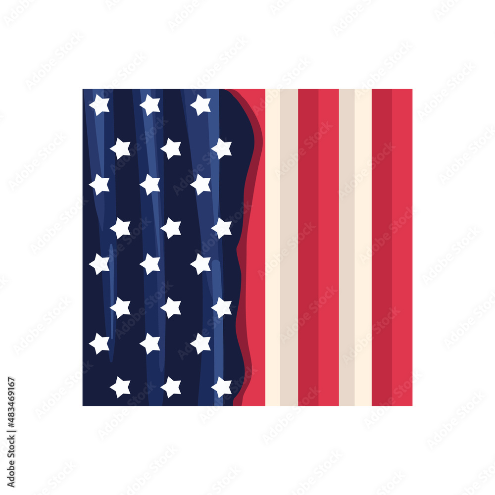 Obraz premium united states flag