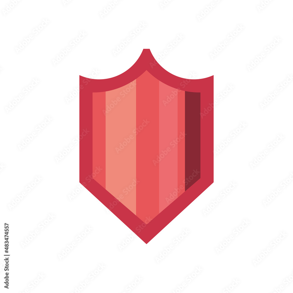 red shield design