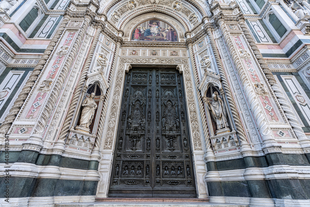 Santa Maria del Fiore basilica in Florence, Italy