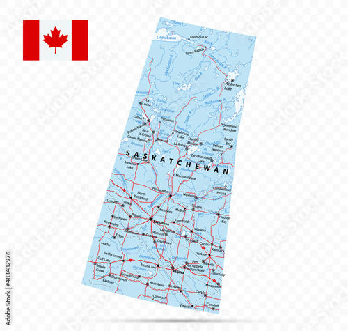 Saskatchewan Map