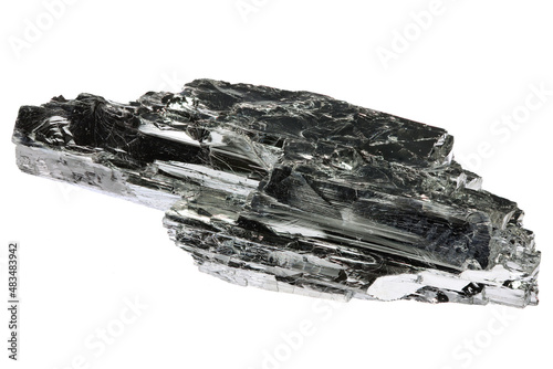 99.999% fine tellurium isolated on white background