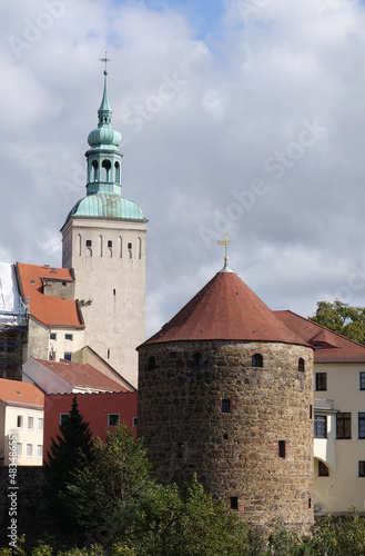 Rohrscheidbastei und Lauenturm in Bautzen