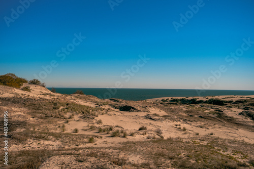 landscape of the mountains