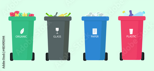 Sorting garbage by templates for use in website design