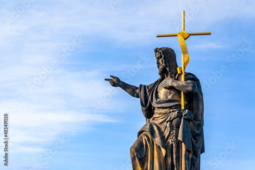 Quadro su tela Statue of John the Baptist