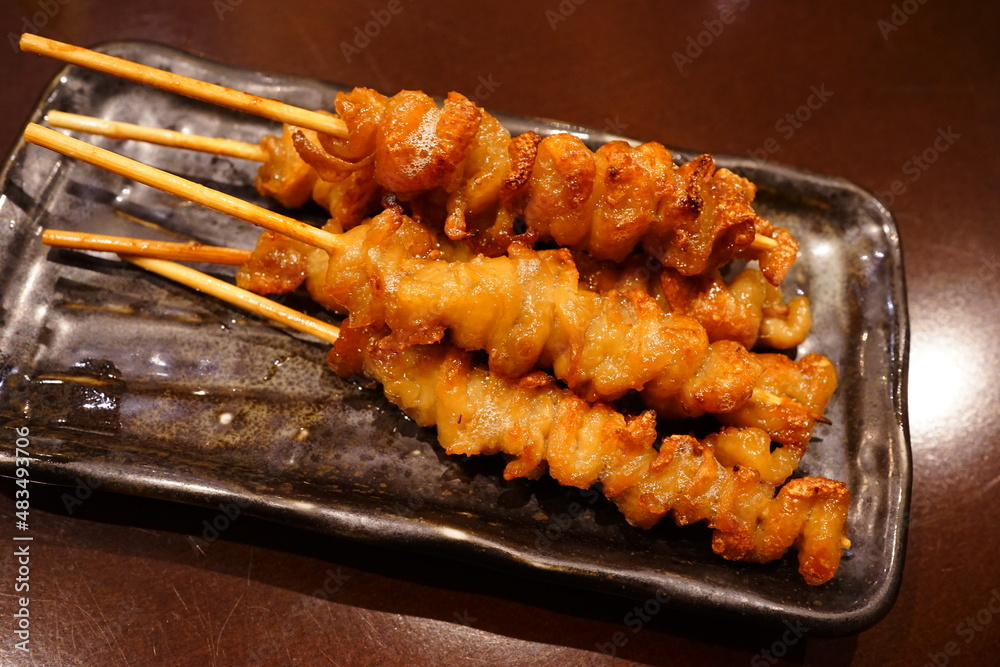 Japanese Food, Yakitori, Chicken Skewer - 日本料理 焼き鳥