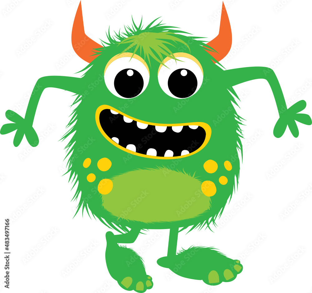 Fototapeta premium Cute Monster