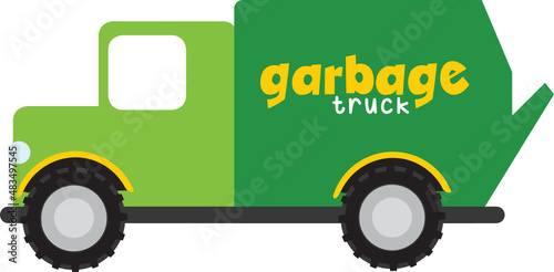 Garbage disposal truck