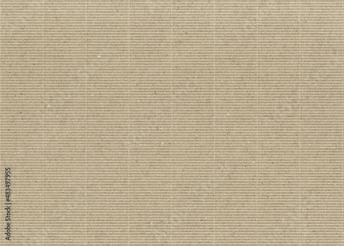 リサイクルした波ダンボール、環境配慮のイメージ
