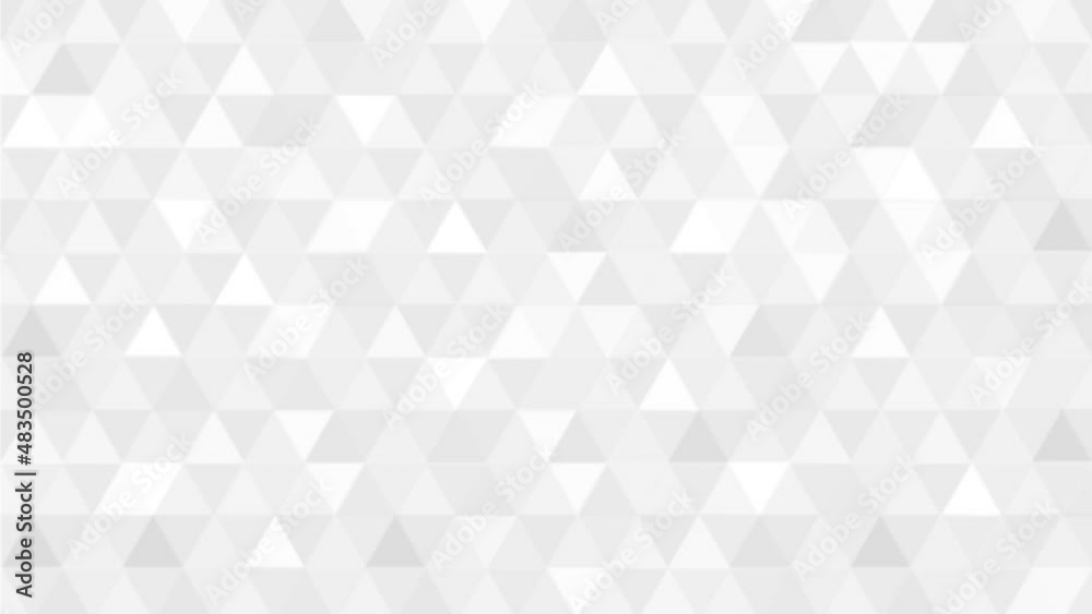 Glittering abstract triangle pattern / silver