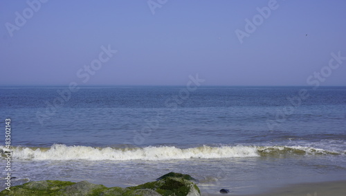 beach in the morning