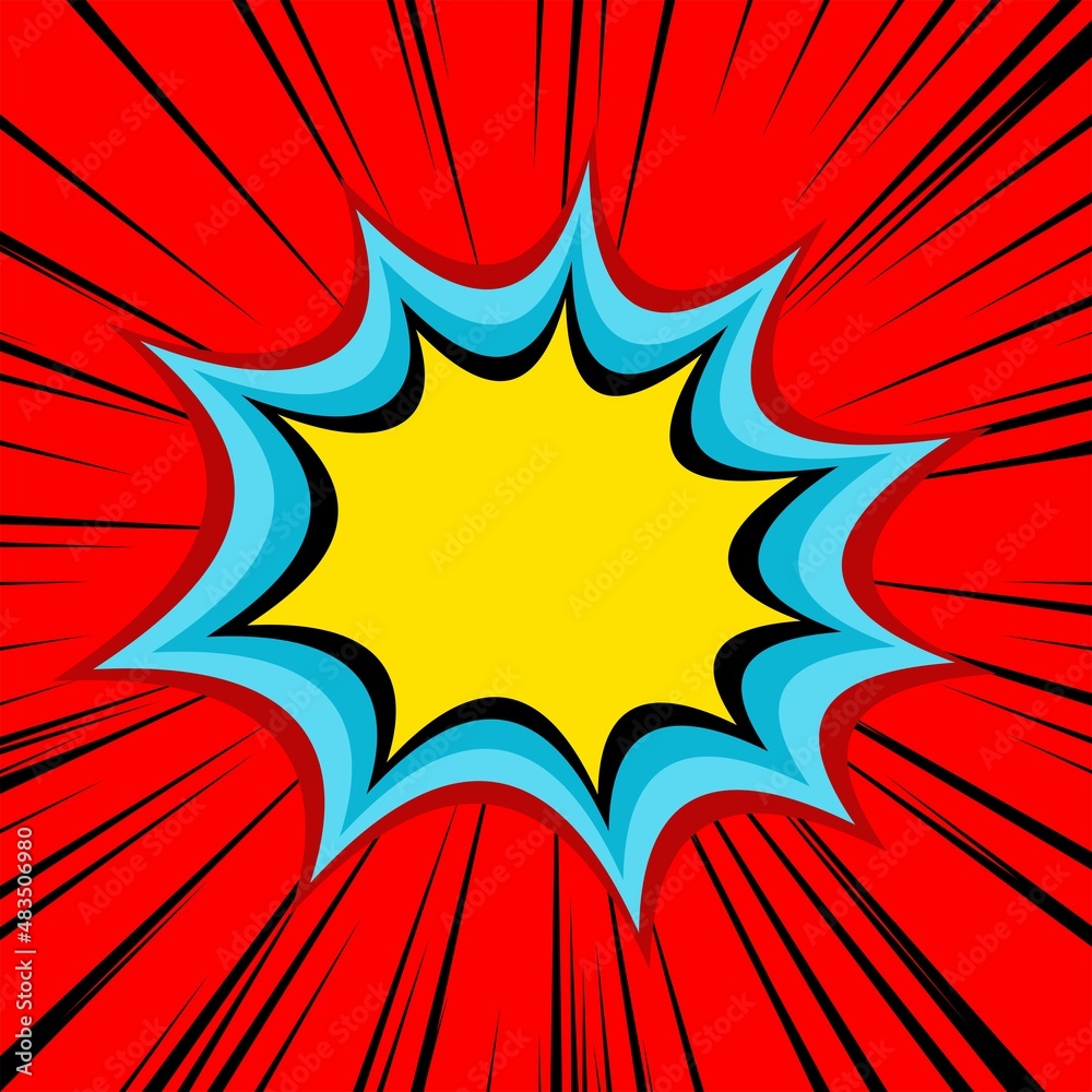 Comic blank background Comic blank background