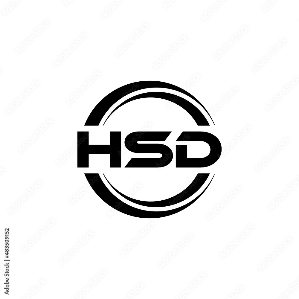HSD letter logo design with white background in illustrator, vector logo modern alphabet font overlap style. calligraphy designs for logo, Poster, Invitation, etc. HSD letter logo design with white background in illustrator, vector logo modern alphabet font overlap style. calligraphy designs for logo, Poster, Invitation, etc.