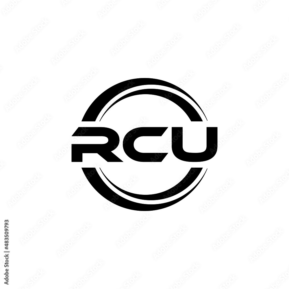 RCU letter logo design with white background in illustrator, vector logo modern alphabet font overlap style. calligraphy designs for logo, Poster, Invitation, etc. RCU letter logo design with white background in illustrator, vector logo modern alphabet font overlap style. calligraphy designs for logo, Poster, Invitation, etc.