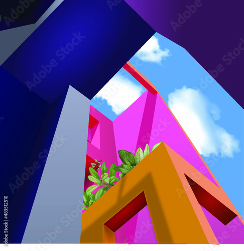 Abstract Architecture Illustration 6
