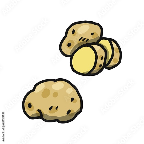 じゃがいものイラスト