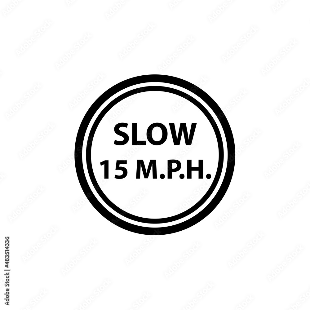 slow icon vector design templates slow icon vector design templates