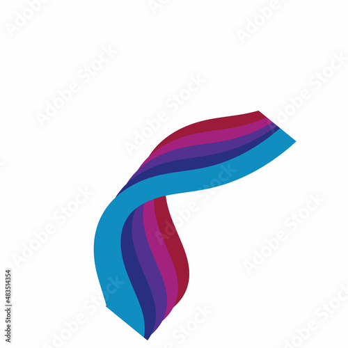 Rainbow Design Background Abstract Concept Stock Vector spectrum illustration