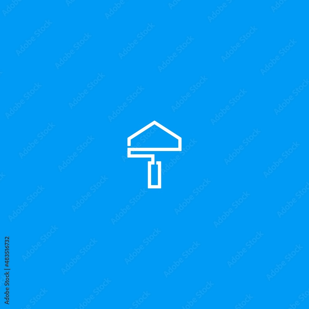 Naklejka premium house painting vector