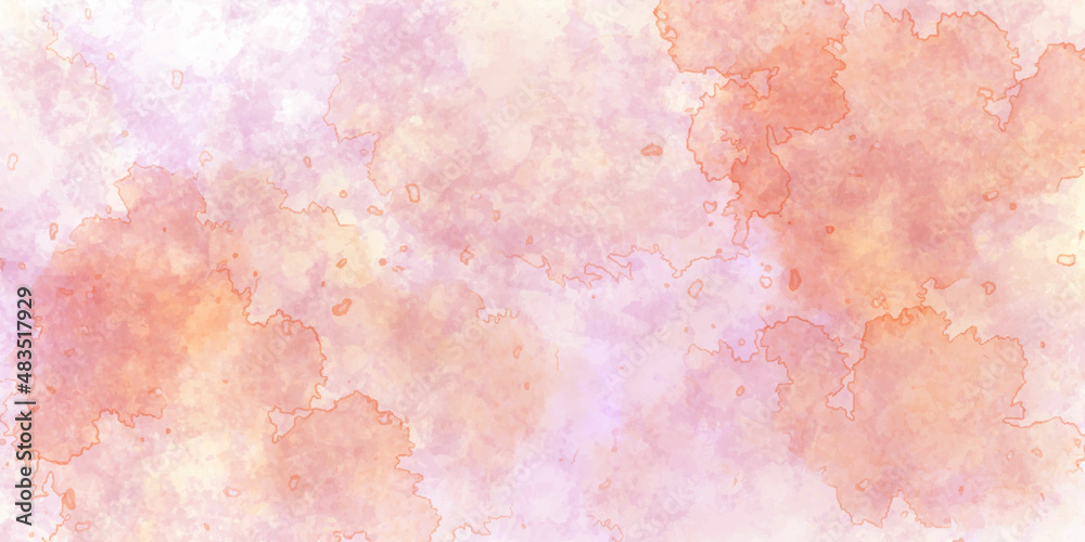 Fototapeta premium Abstract Watercolor Painting with Abstract beautiful Colorful watercolor painting background, Colorful brush background.