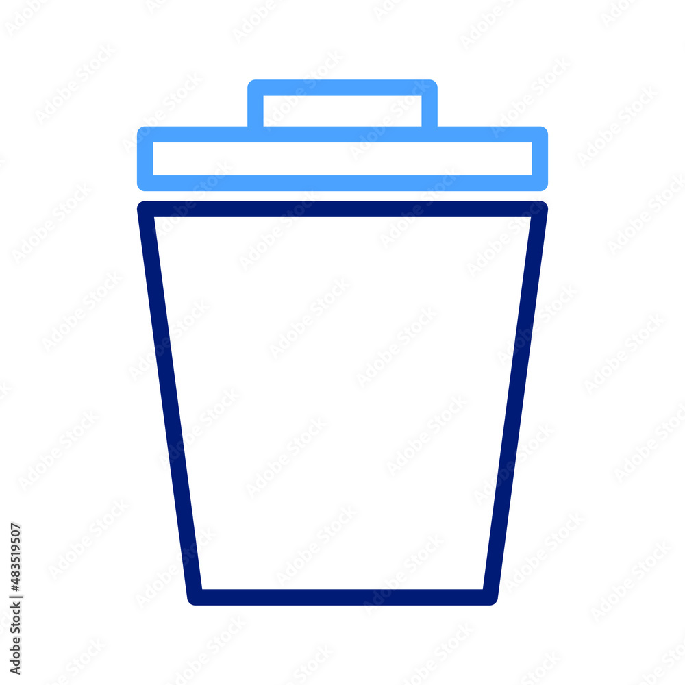 Recycle bin Vector icon which is suitable for commercial work and easily modify or edit it
Recycle bin Vector icon which is suitable for commercial work and easily modify or edit it