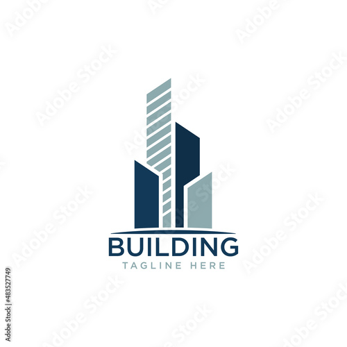 Building logo real estate skyline logo creative logo design city construction logo design