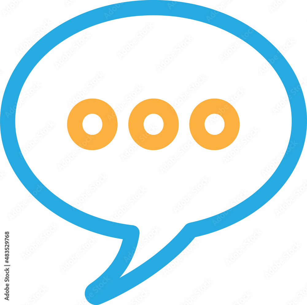 Speech bubbles icon sign symbol design