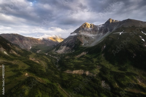 landscape in the mountains