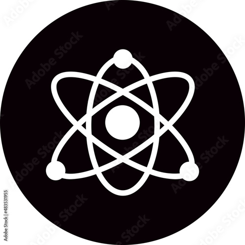 atom glyph icon