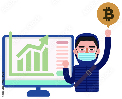 Business related illustrations for various graphic design and advertising applications.