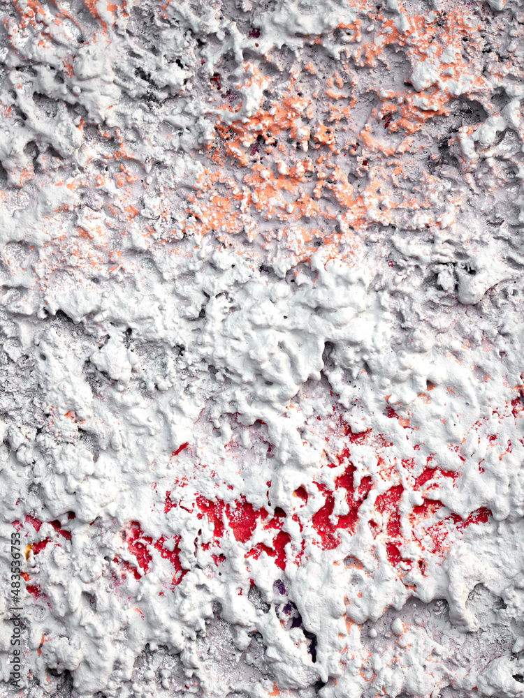 Fototapeta premium Rough plaster on the old wall. Texture and background