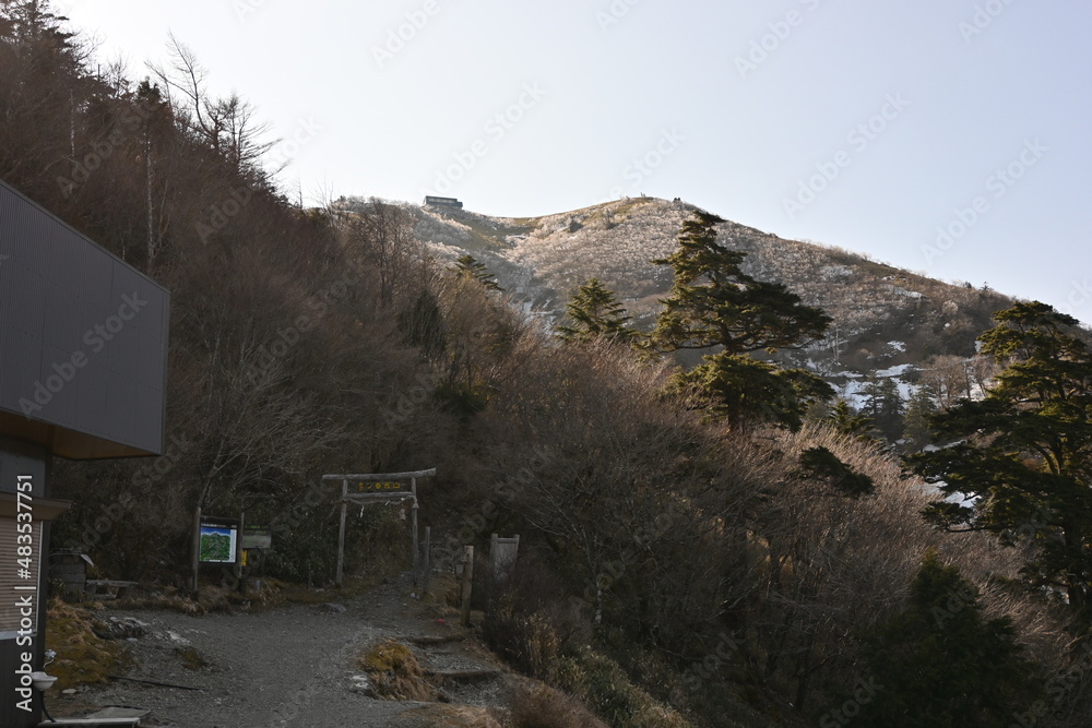 Obraz premium 日本百名山 四国剣山