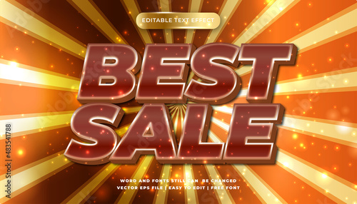 editable text effect big sale flash sale super sale