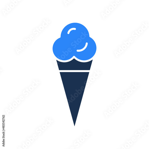 Cone Isolated Vector icon which can easily modify or edit