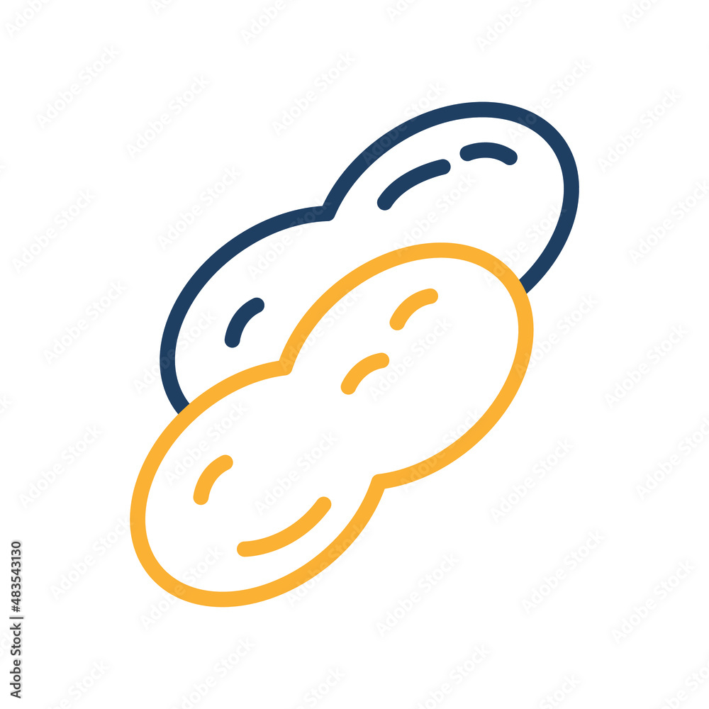 Peanut Isolated Vector icon which can easily modify or edit
Peanut Isolated Vector icon which can easily modify or edit
