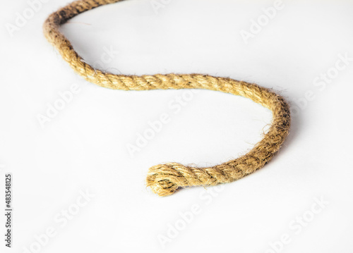 Bold Rope isolated on white background