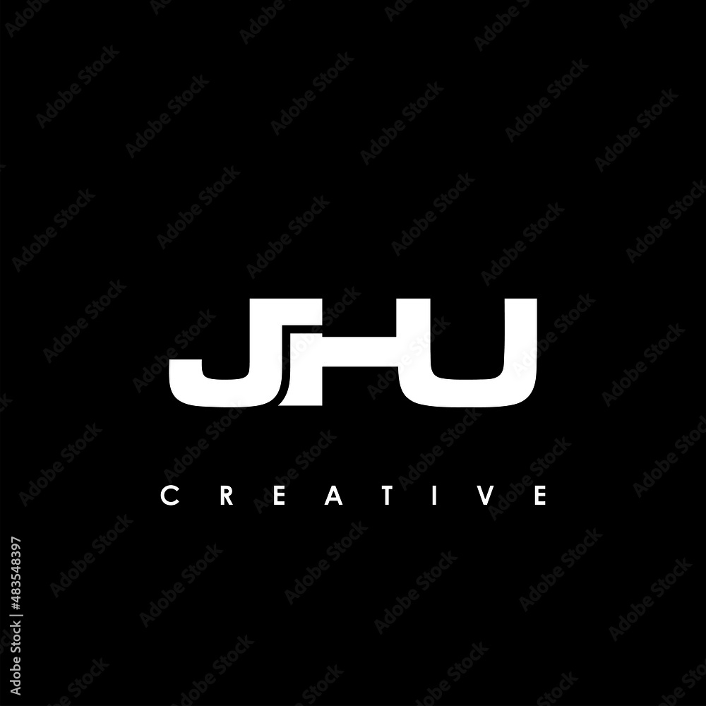 JHU Letter Initial Logo Design Template Vector Illustration JHU Letter Initial Logo Design Template Vector Illustration