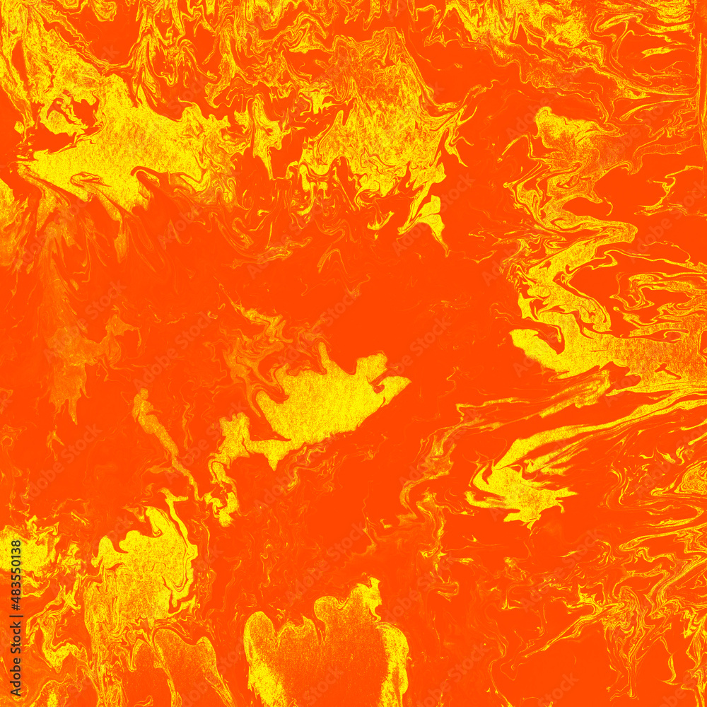 fashionable background, bright pattern, paint texture, brush, splashes, spots, carelessly, abstraction, gradient, acrylic, oil, gouache, watercolor, material, red, orange, yellow, summer, fire, hot, 