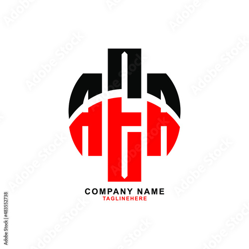 AAA letter design. AAA letter logo design with white background. AAA creative letter logo with two colors.
