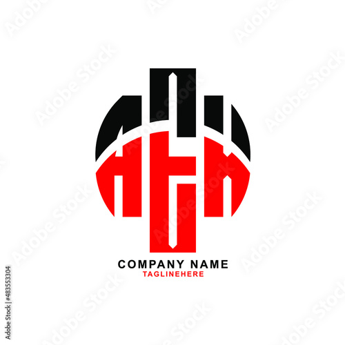 AAA letter design. AAA letter logo design with white background. AAA creative letter logo with two colors.
