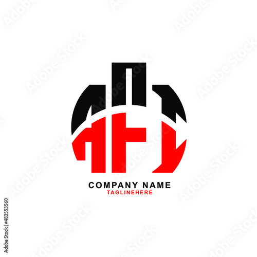 AAA letter design. AAA letter logo design with white background. AAA creative letter logo with two colors.
