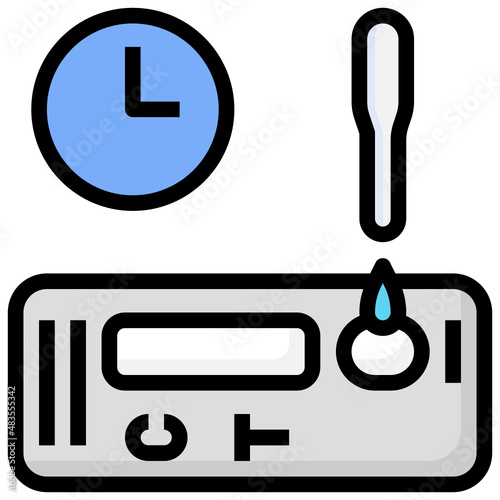 Covid test and protect_saliva examination time