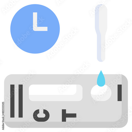 Covid test and protect_saliva examination time