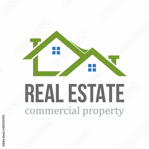 Simple and sharp logo for Property management