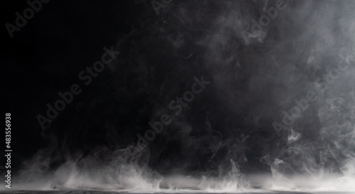 Fotografia Abstract smoke on a dark background