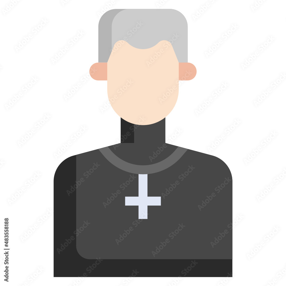 Jobs and professions avatars_priest Jobs and professions avatars_priest