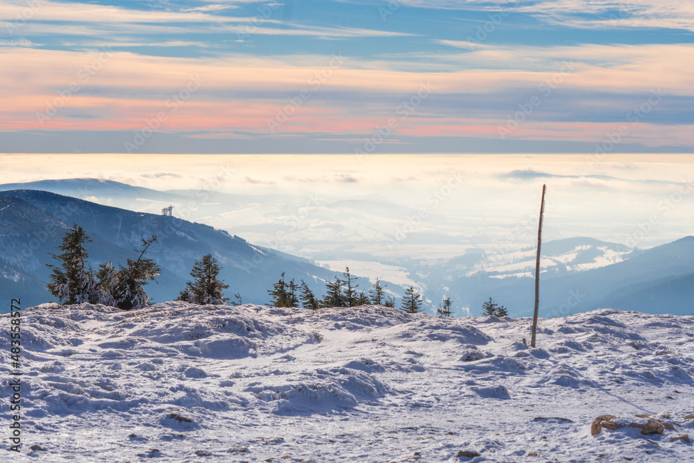 Widok ze Śnieżnika