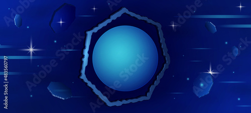 Web background ball texnologies space planet