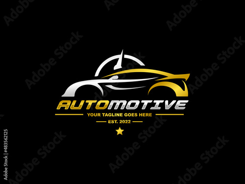 Automotive logo design vector illustration. Car logo vector