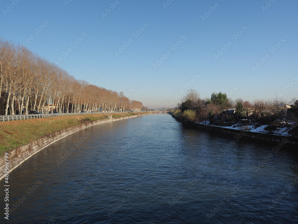 Canale Cavour canal in Chivasso Canale Cavour canal in Chivasso